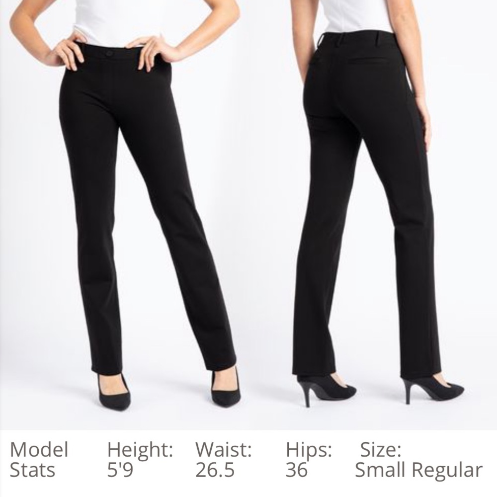 NWT Betabrand Straight Leg Dress Pant Yoga Pants M